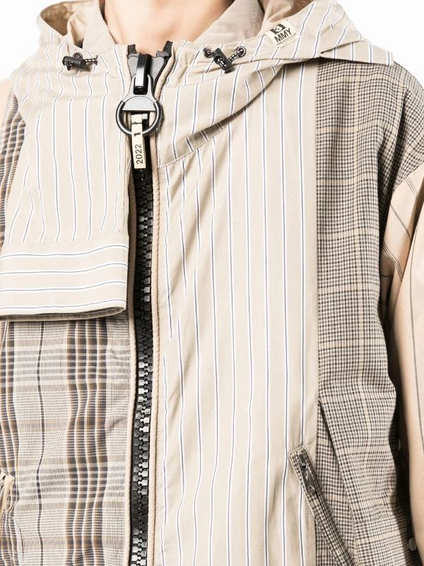 ( New Season ) Maison Mihara Yasuhiro Shirt-panel Hybrid Hooded Jacket 7 ( New Season ) Maison Mihara Yasuhiro Shirt-panel Hybrid Hooded Jacket - Image 5
