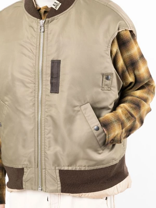 ( New Season ) Maison Mihara Yasuhiro Reversible Sleeveless Bomber Jacket 7 ( New Season ) Maison Mihara Yasuhiro Reversible Sleeveless Bomber Jacket - Image 5