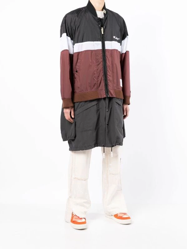 ( New Season ) Maison Mihara Yasuhiro Layered Zip-up Coat 5 ( New Season ) Maison Mihara Yasuhiro Layered Zip-up Coat - Image 3