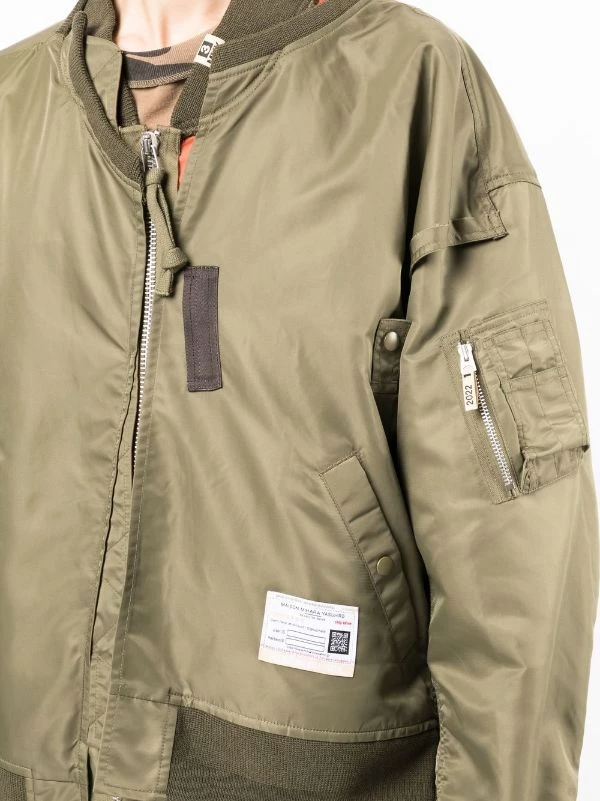 ( New Season ) Maison Mihara Yasuhiro Asymmetric Bomber Jacket 7 ( New Season ) Maison Mihara Yasuhiro Asymmetric Bomber Jacket - Image 5
