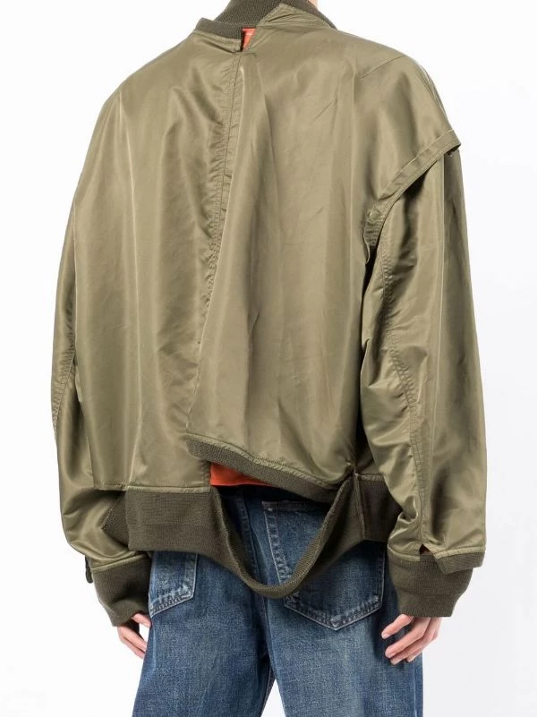 ( New Season ) Maison Mihara Yasuhiro Asymmetric Bomber Jacket 6 ( New Season ) Maison Mihara Yasuhiro Asymmetric Bomber Jacket - Image 4